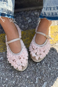 Neror Blush Mesh Women's Flats