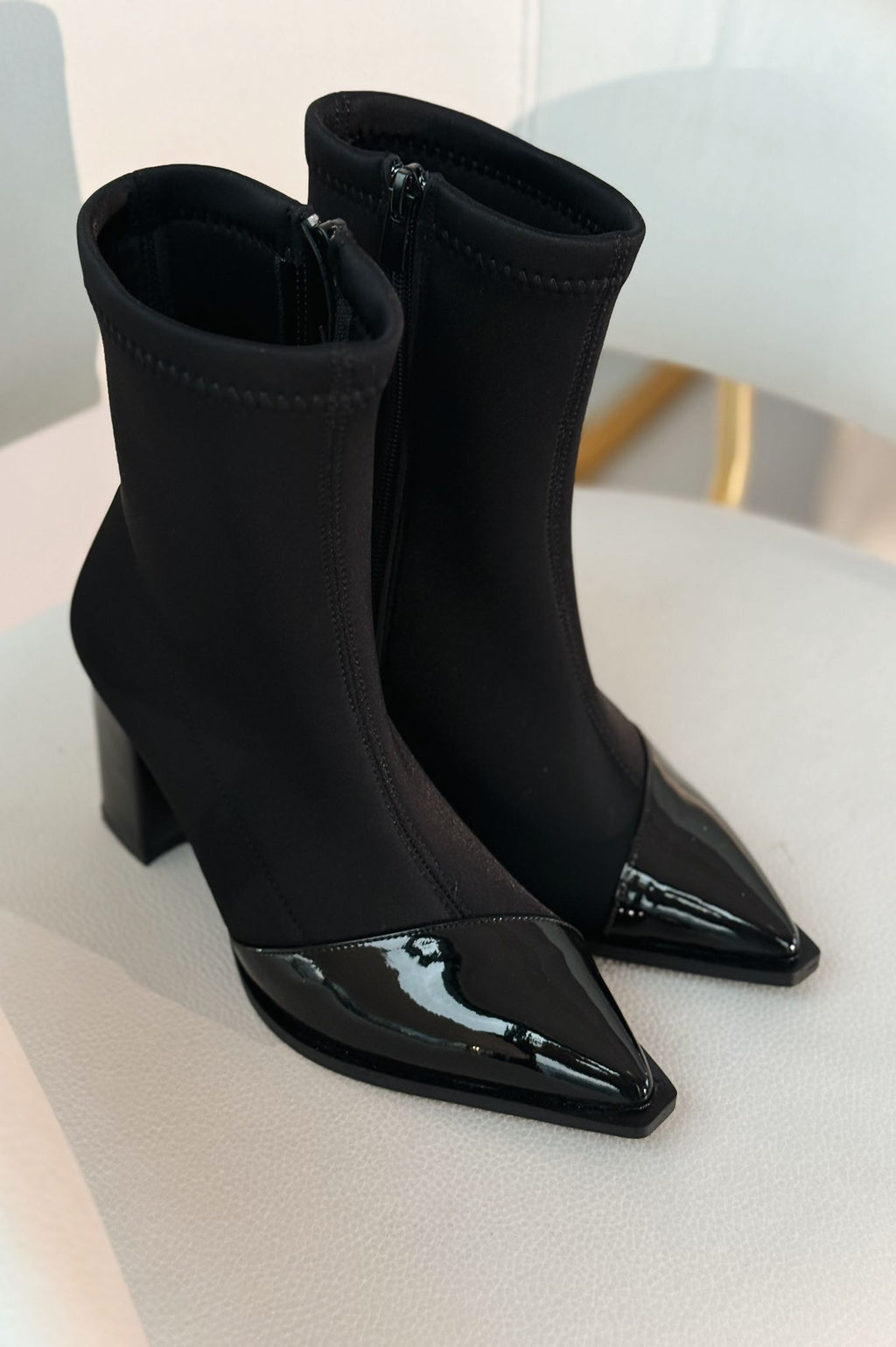 Mivora Stretch Black Women's Boots