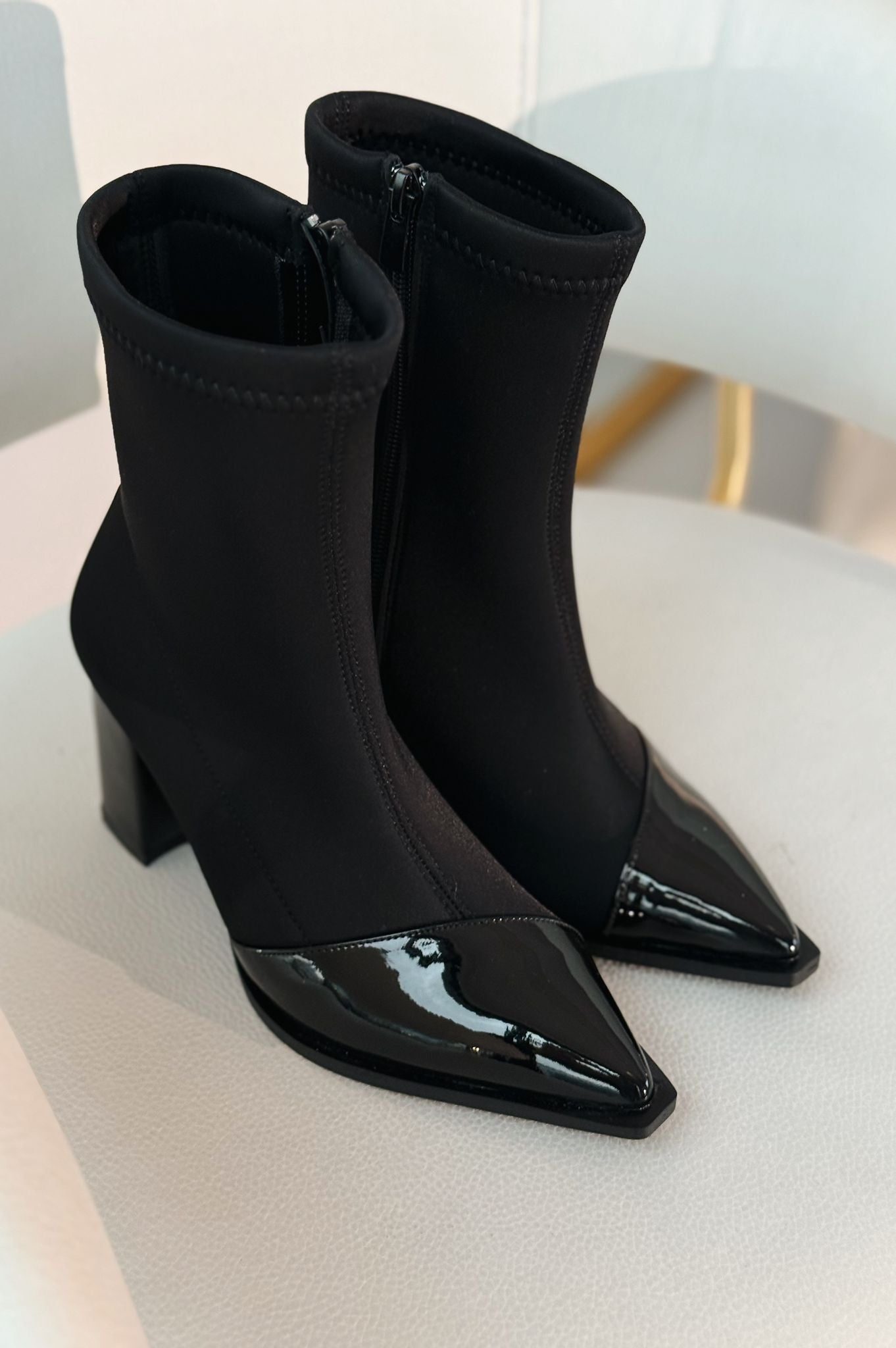 Mivora Stretch Black Women's Boots