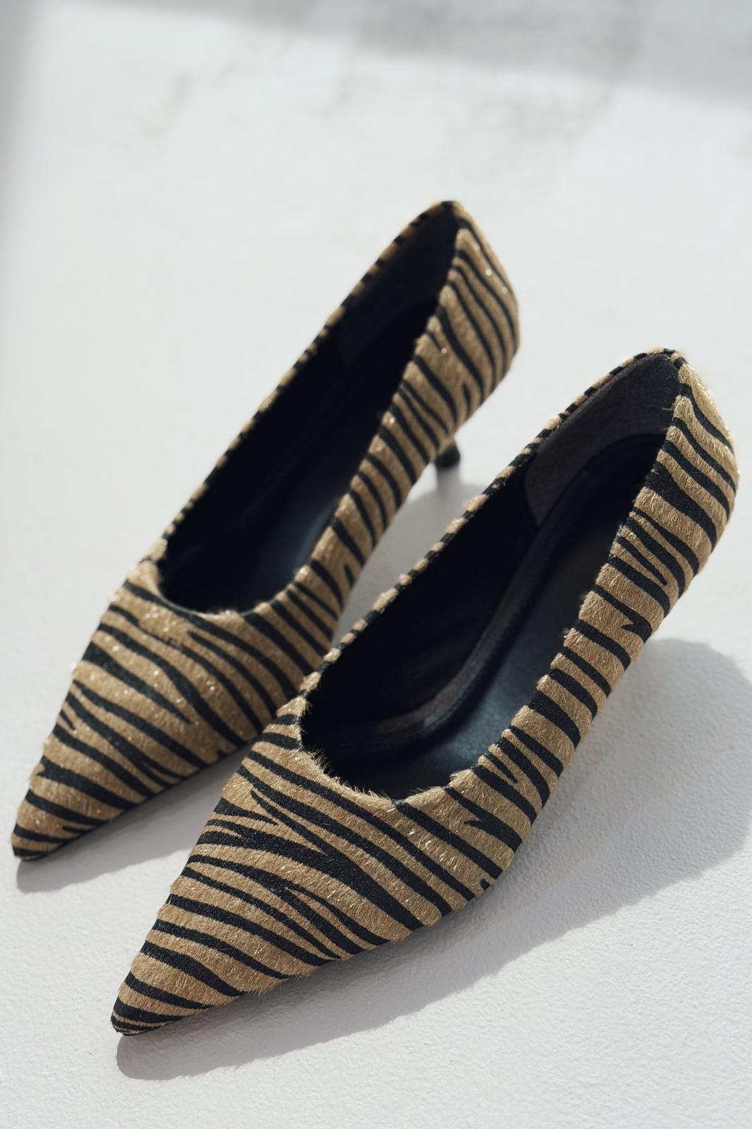 Molven Khaki Suede Women's Stilettos