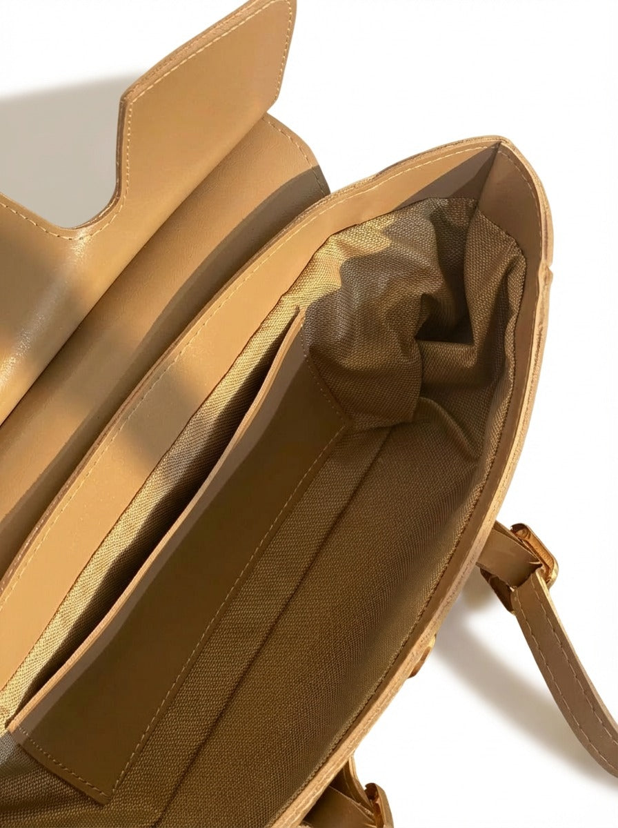 Lariva Taupe Women's Shoulder Bag
