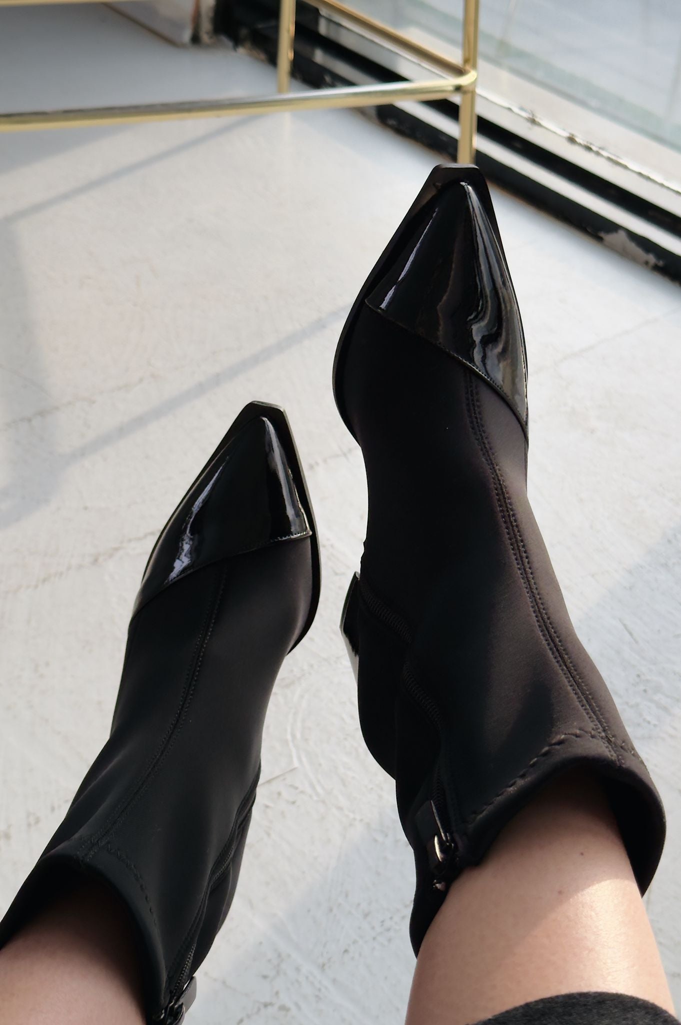 Mivora Stretch Black Women's Boots