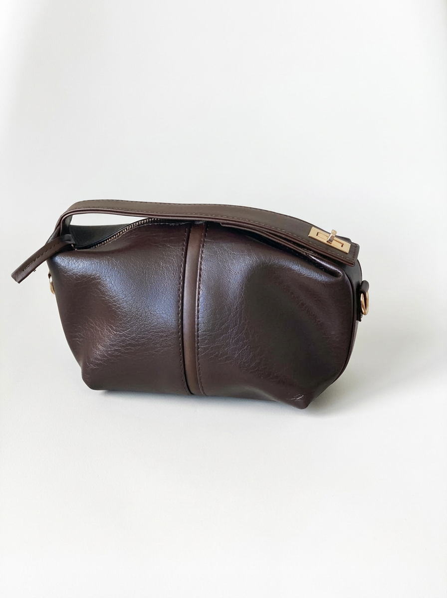 Sior Light Brown Faux Leather Women's Handbag