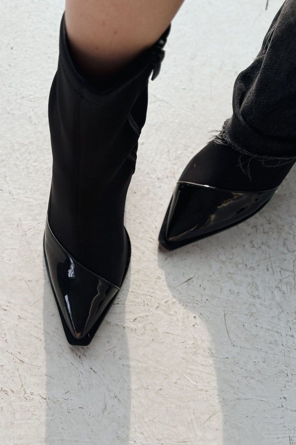 Mivora Stretch Black Women's Boots