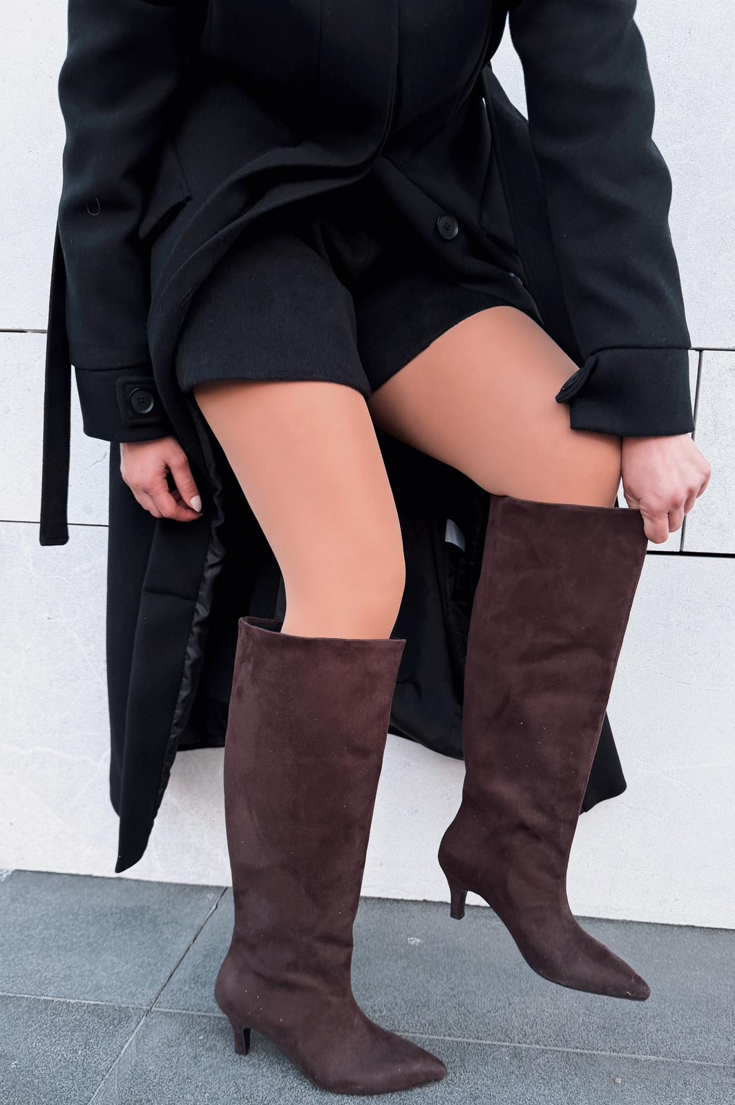 Gwen Women's Pumps Boots Light Brown Suede