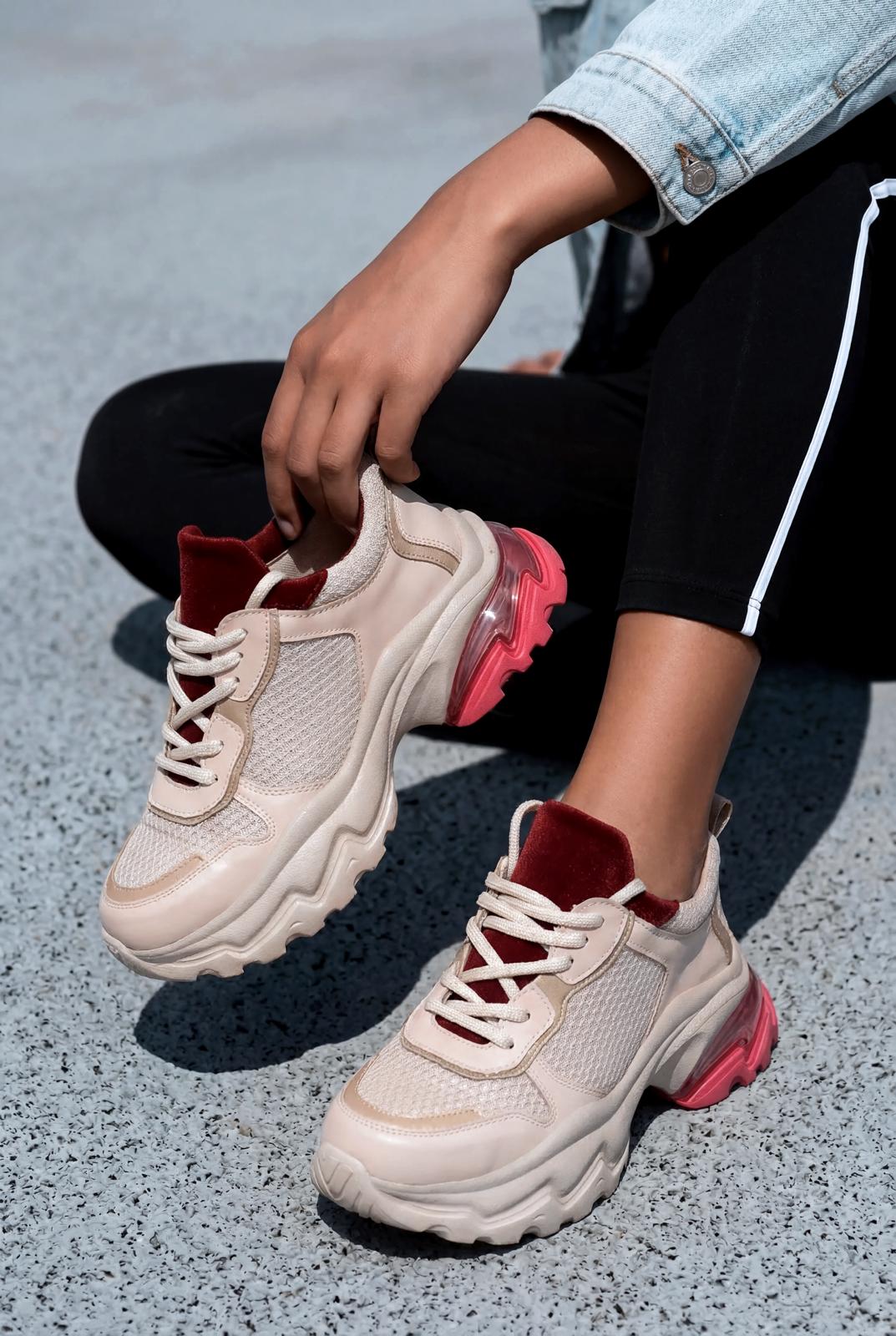 Meris Pink Women's Sneakers