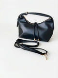 Nelin Black Faux Leather Women's Handbag