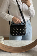 Morten Black Faux Leather Women's Crossbody Bag