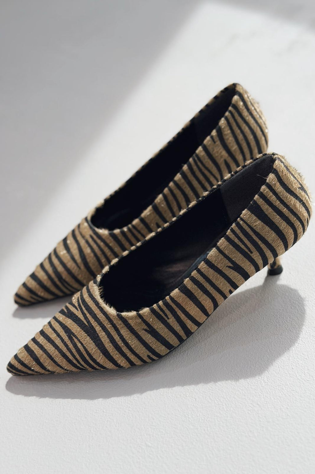 Molven Khaki Suede Women's Stilettos