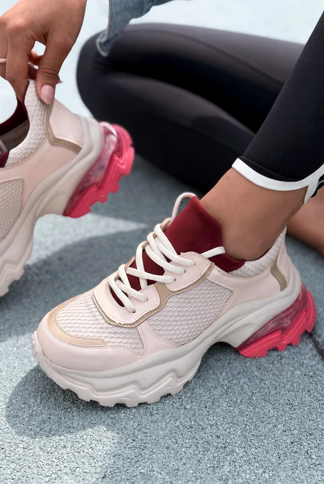 Meris Pink Women's Sneakers