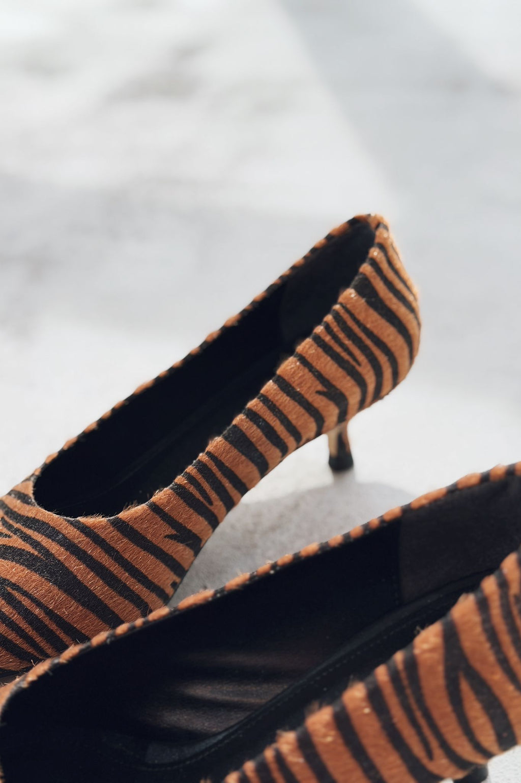 Molven Tan Suede Women's Stilettos