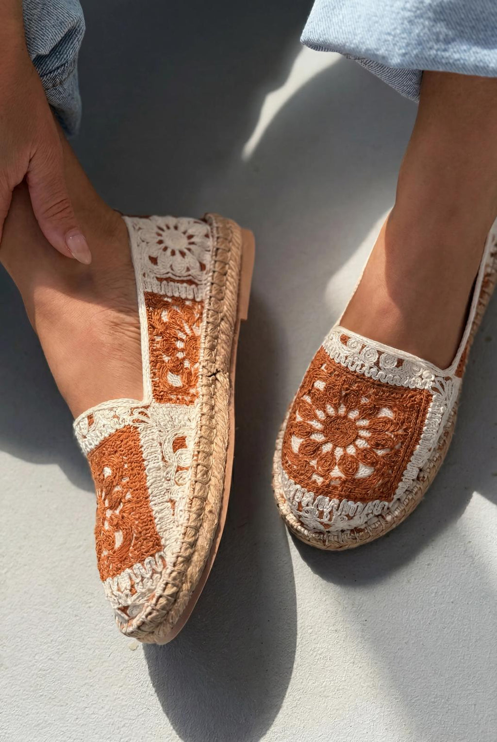 Linera Tan Women's Espadrille Loafers