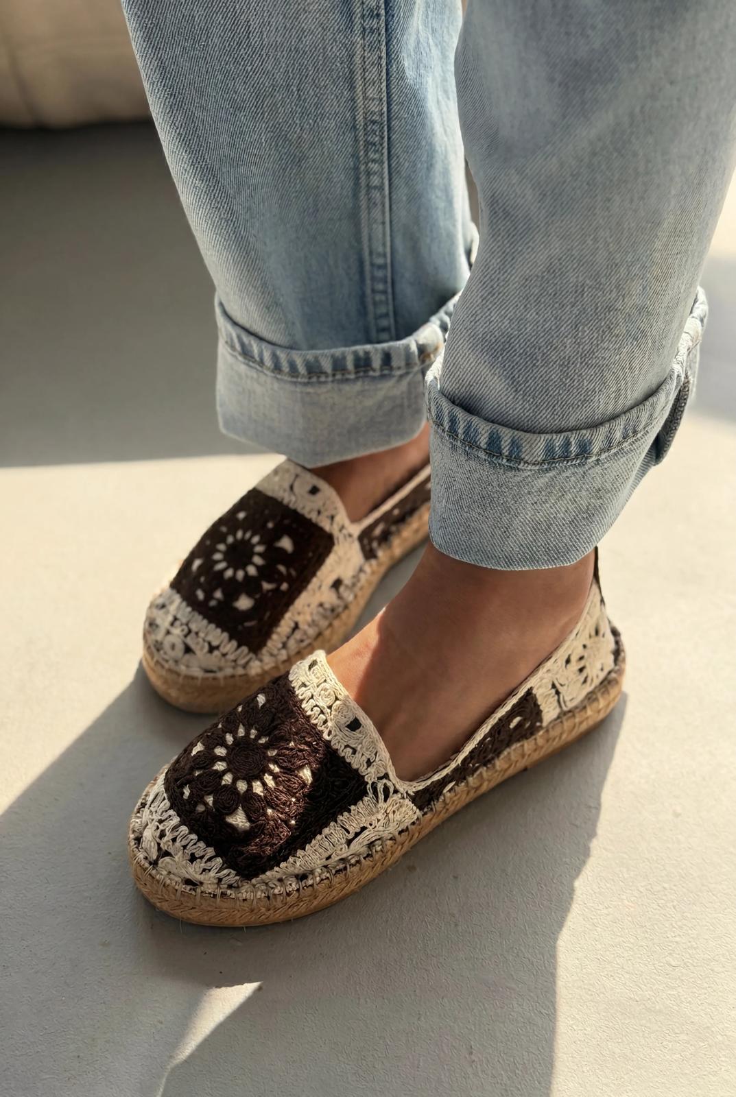 Linera Light Brown Women's Espadrille Loafers