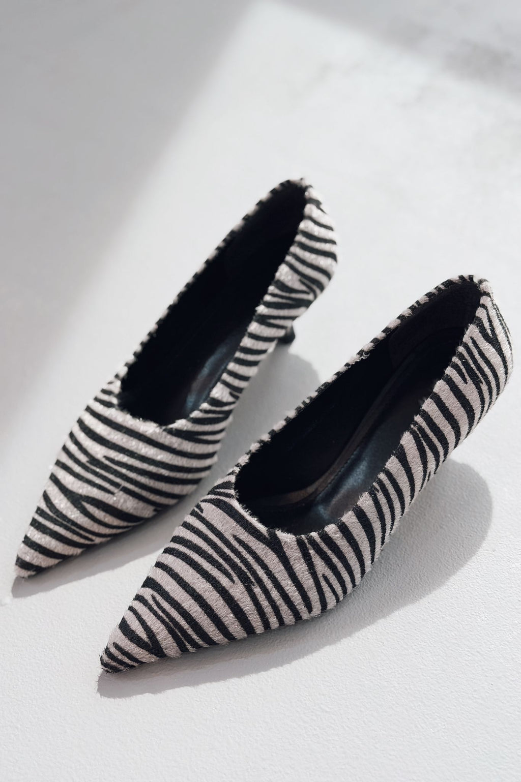 Molven Gray Suede Women's Stilettos