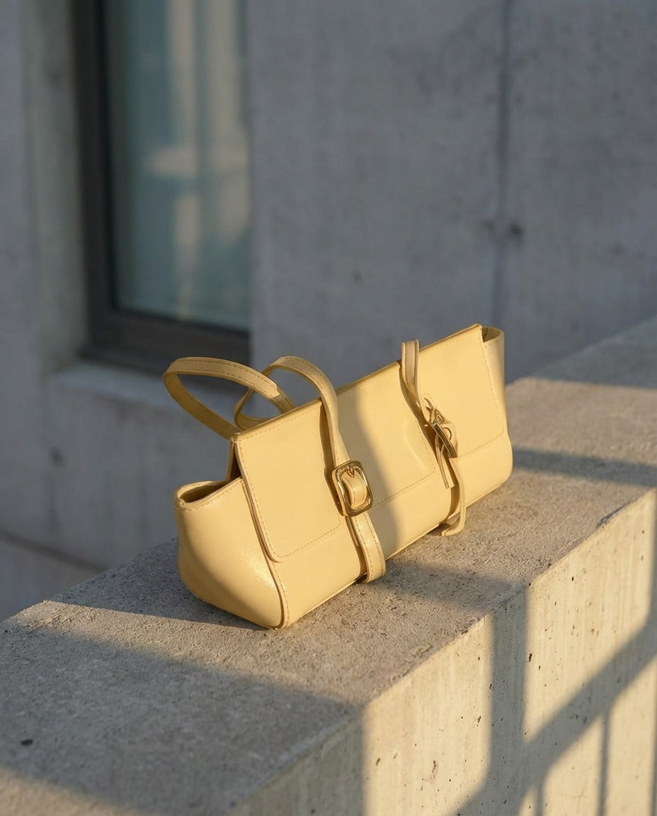 Lariva Beige Women's Shoulder Bag