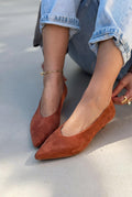 Seranis Tan Suede Women's Stilettos