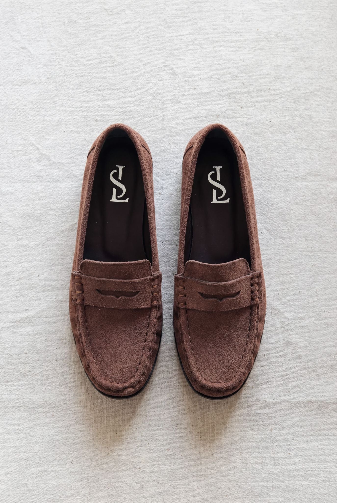 Marcel Dark Brown Suede Women's Loafers