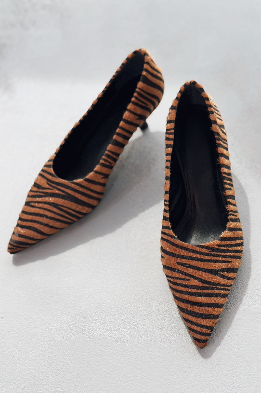 Molven Tan Suede Women's Stilettos