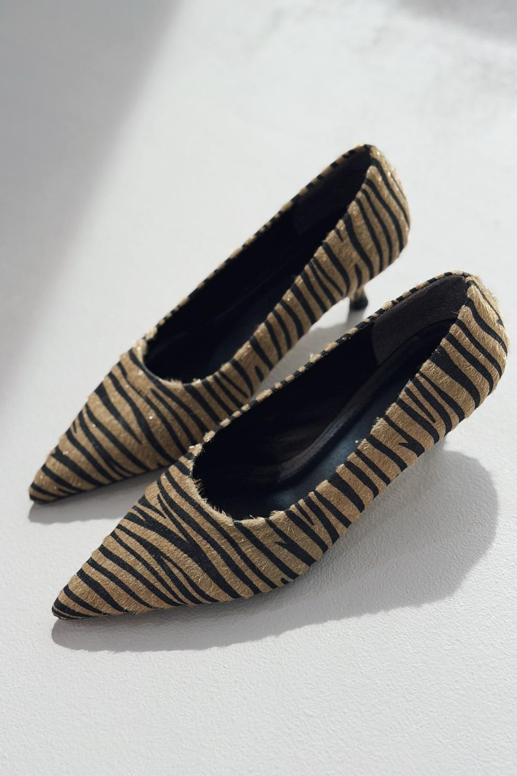 Molven Khaki Suede Women's Stilettos