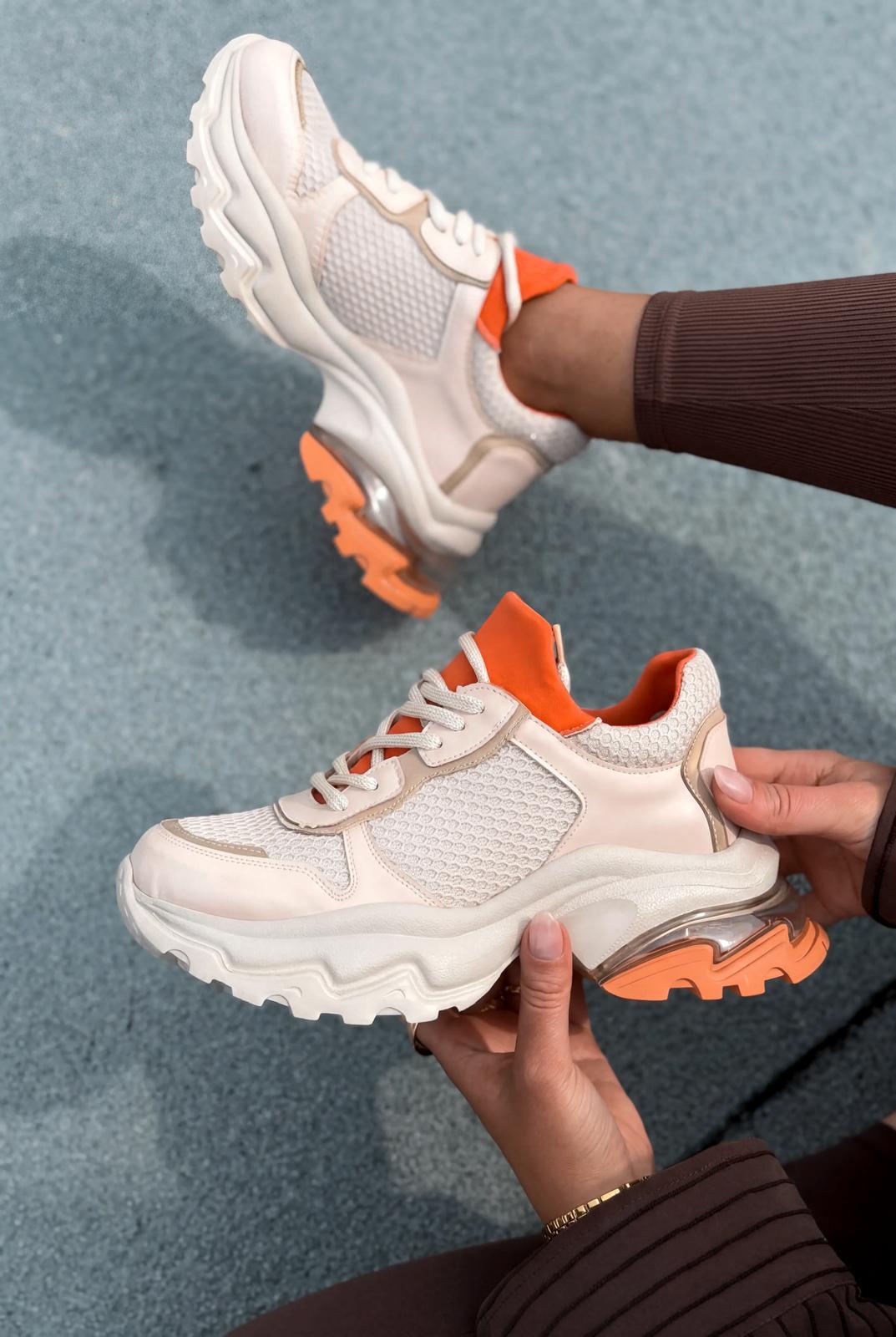 Meris Orange Women's Sneakers