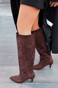 Gwen Women's Pumps Boots Light Brown Suede
