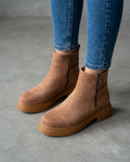 Talvera Women's Boots Tan Suede