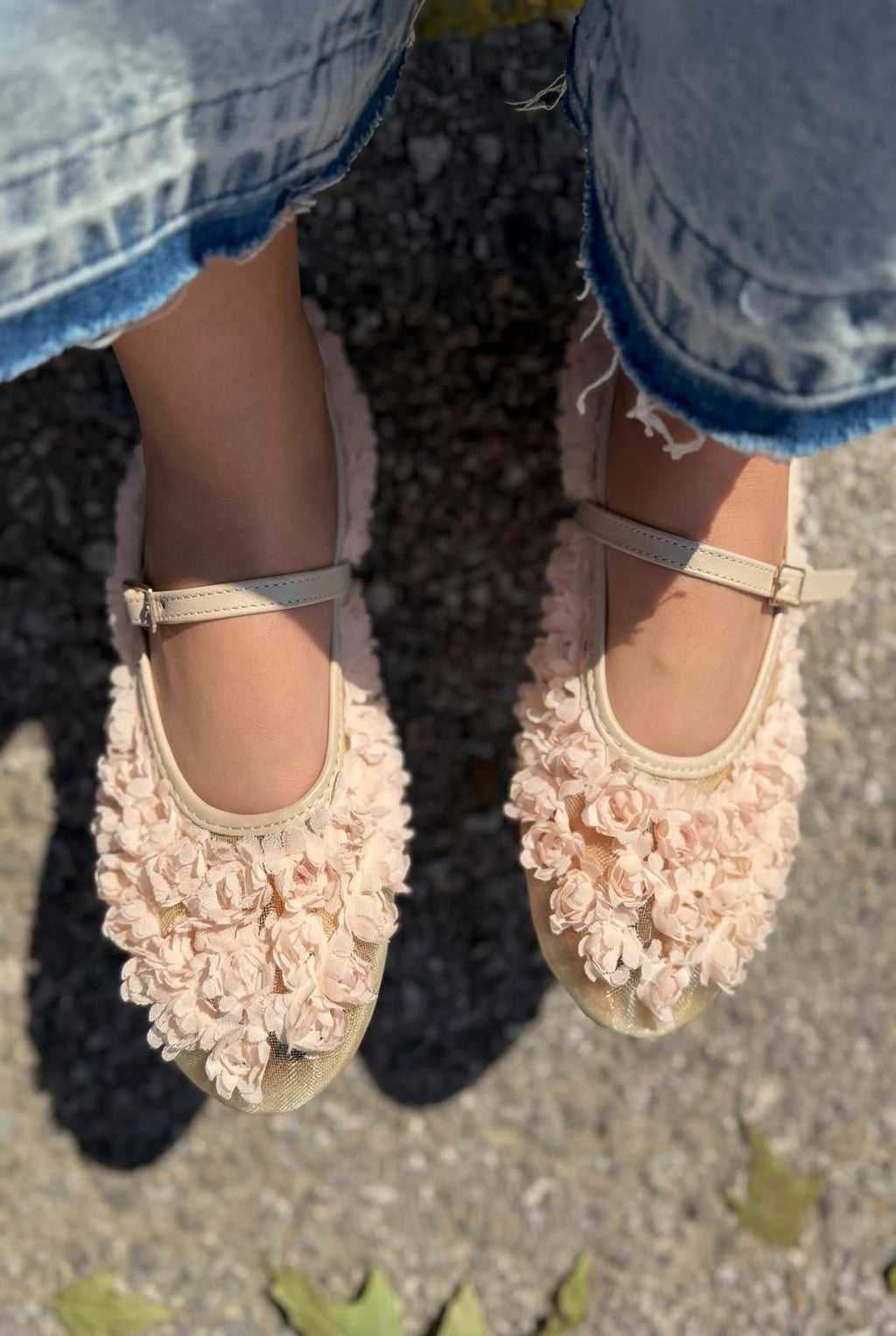 Neror Blush Mesh Women's Flats