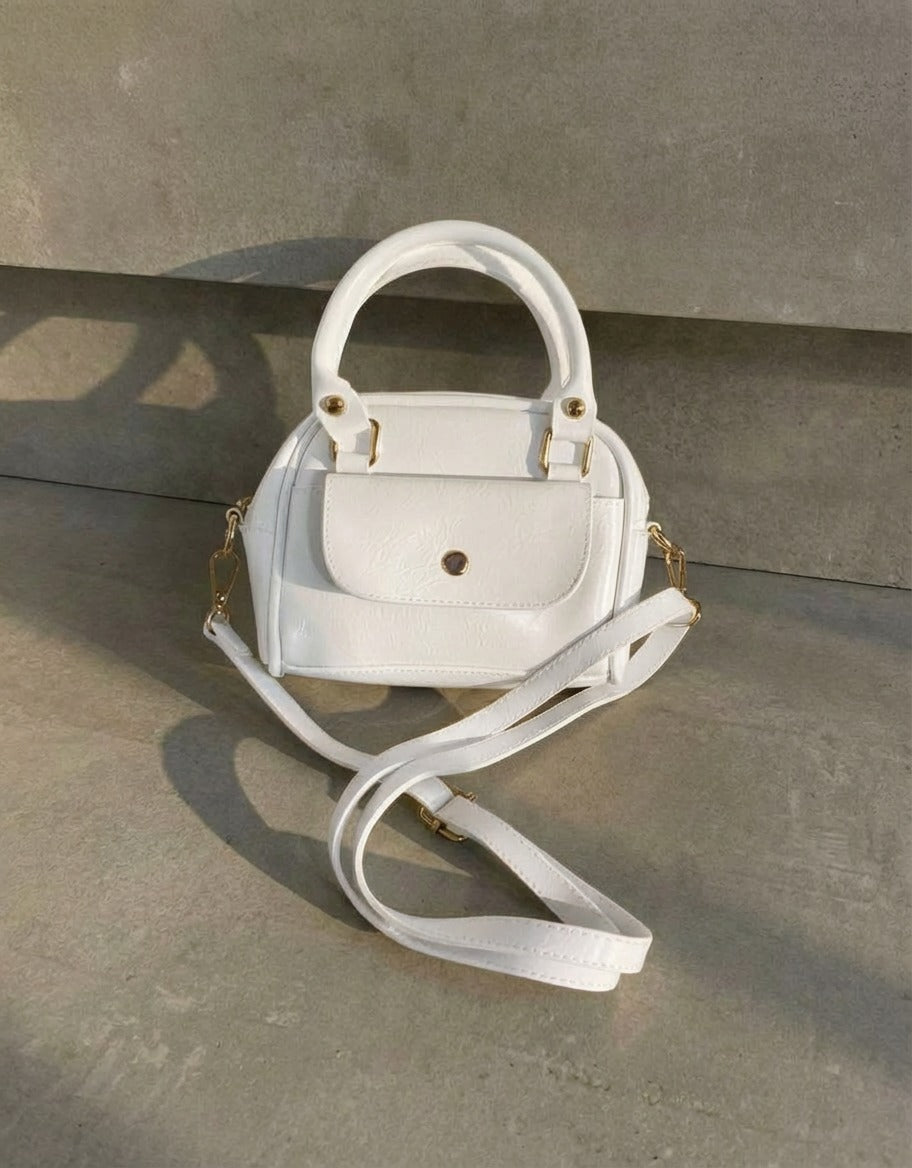 Arlune White Women's Handbag