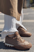 Romine Beige Parachute Fabric Women's Sneakers