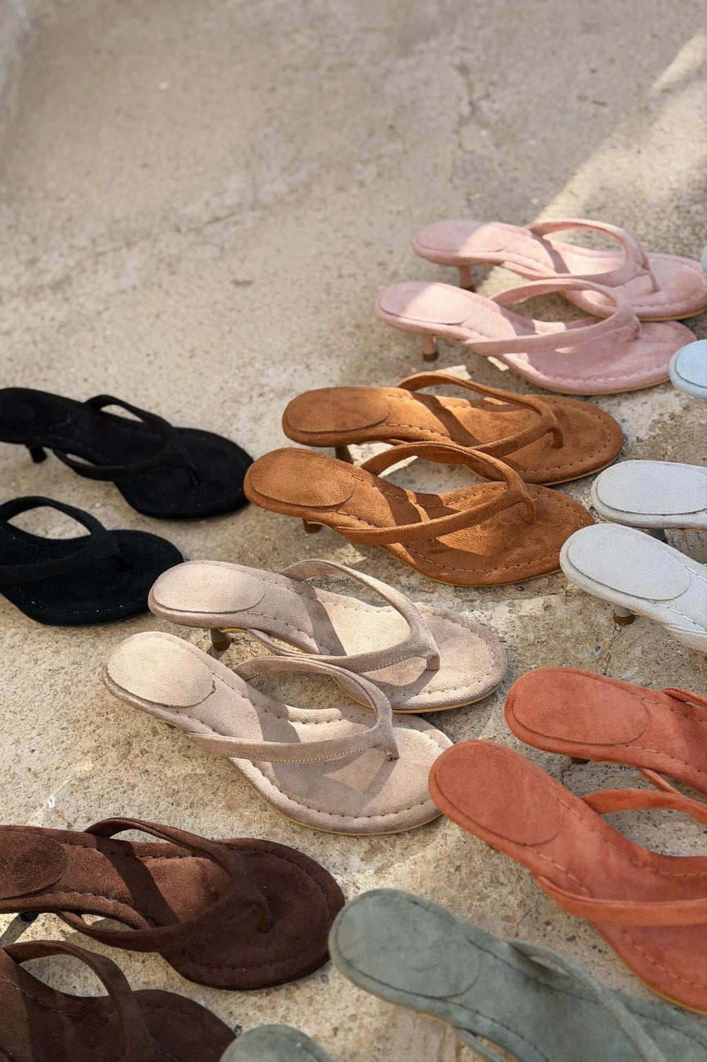 Arlene Pink Suede Pumps