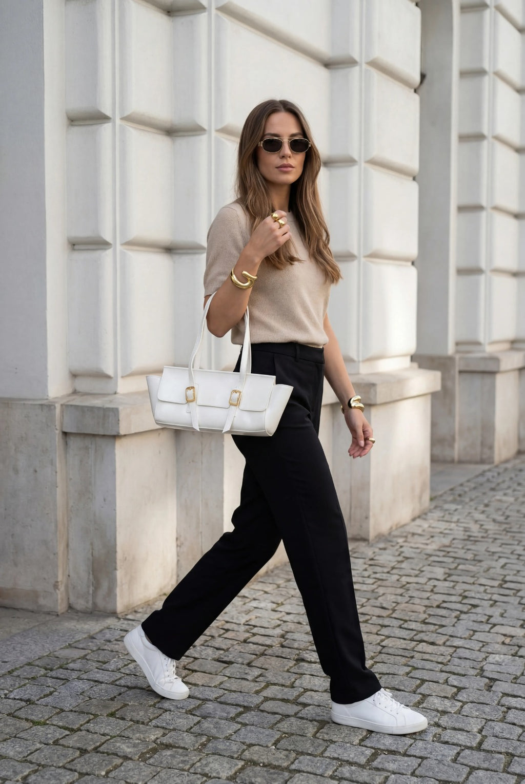 Lariva White Women's Shoulder Bag