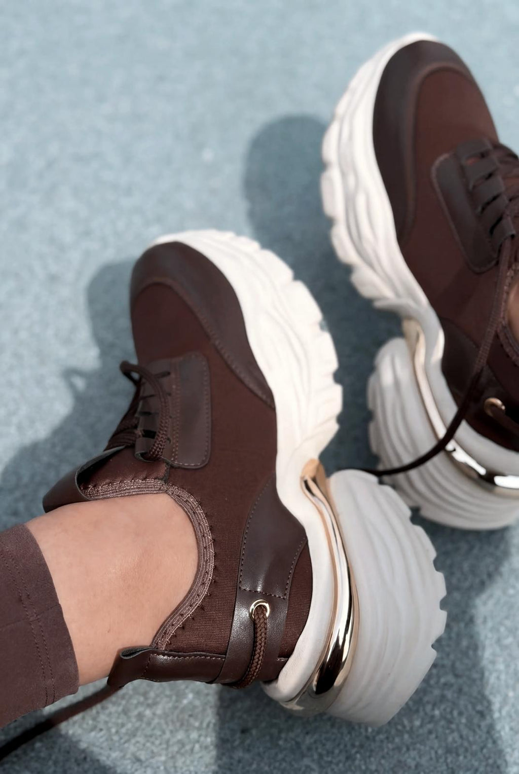Solin Dark Brown Women's Sneakers