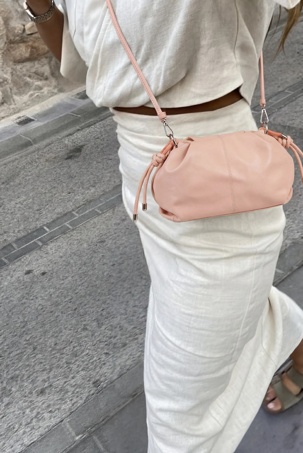 Mareli Powder Pink Women's Shoulder Bag