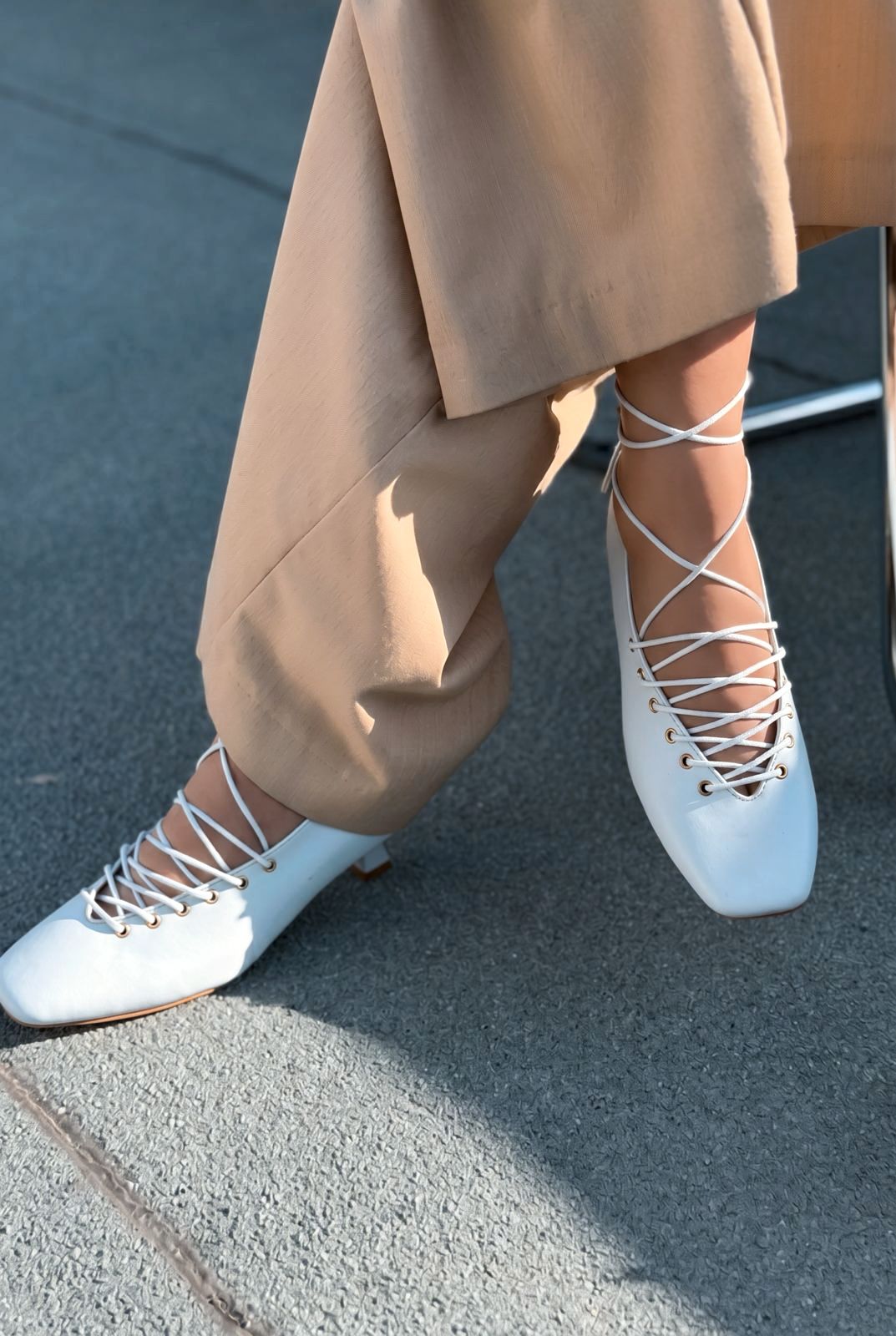 Sernis Baby Blue Faux Leather Women's Pumps