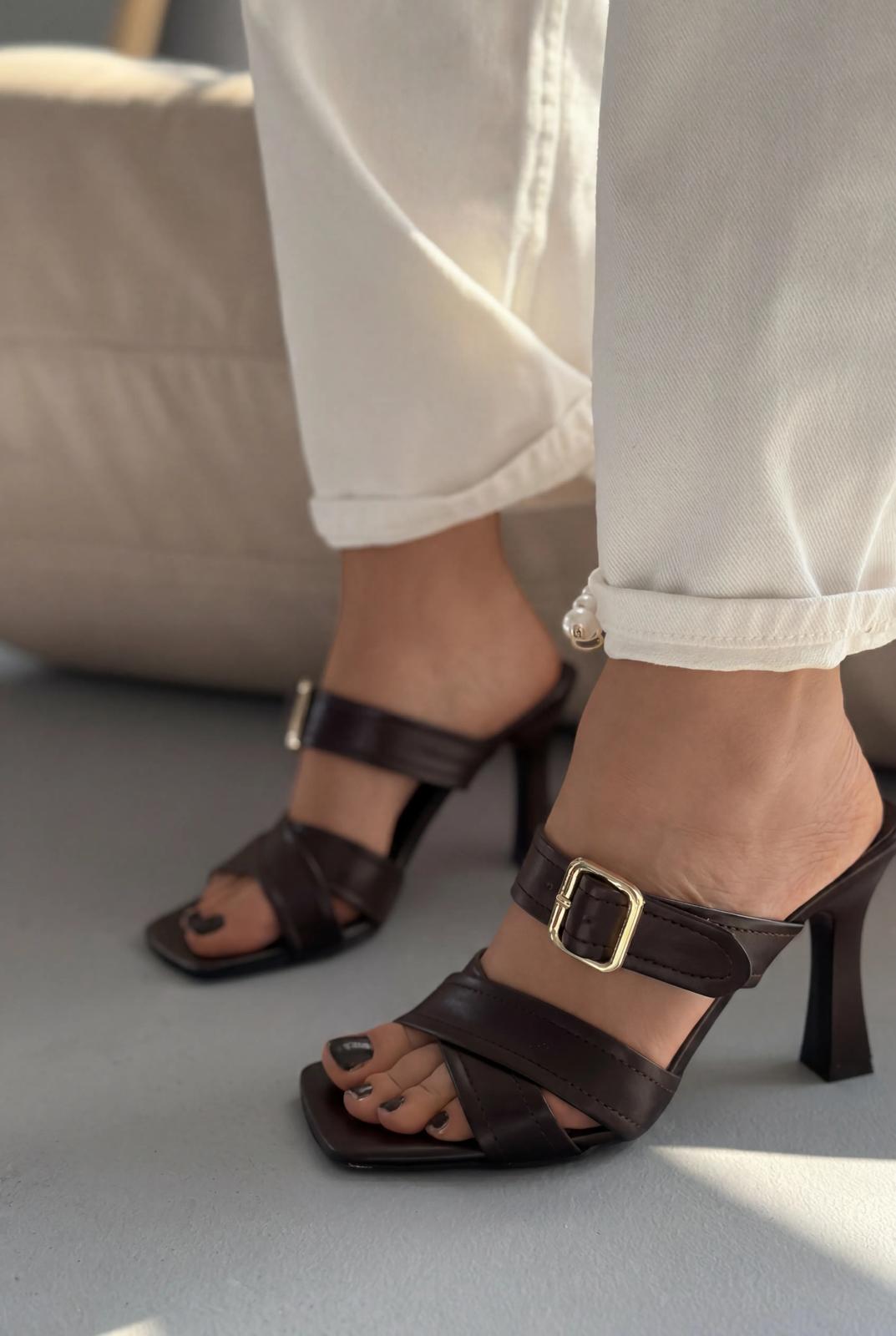 Norden Light Brown Faux Leather Women's Pumps