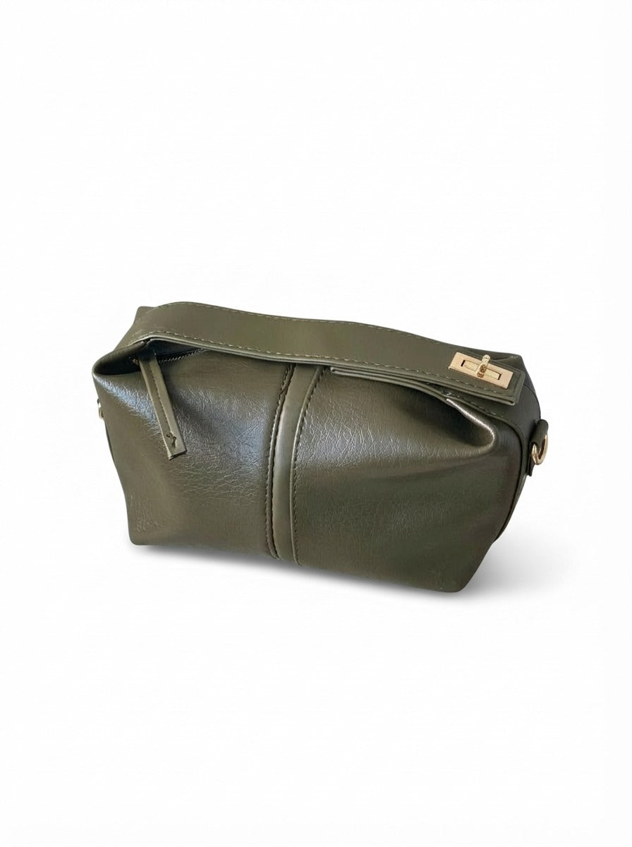 Sior Haki Faux Leather Women's Handbag