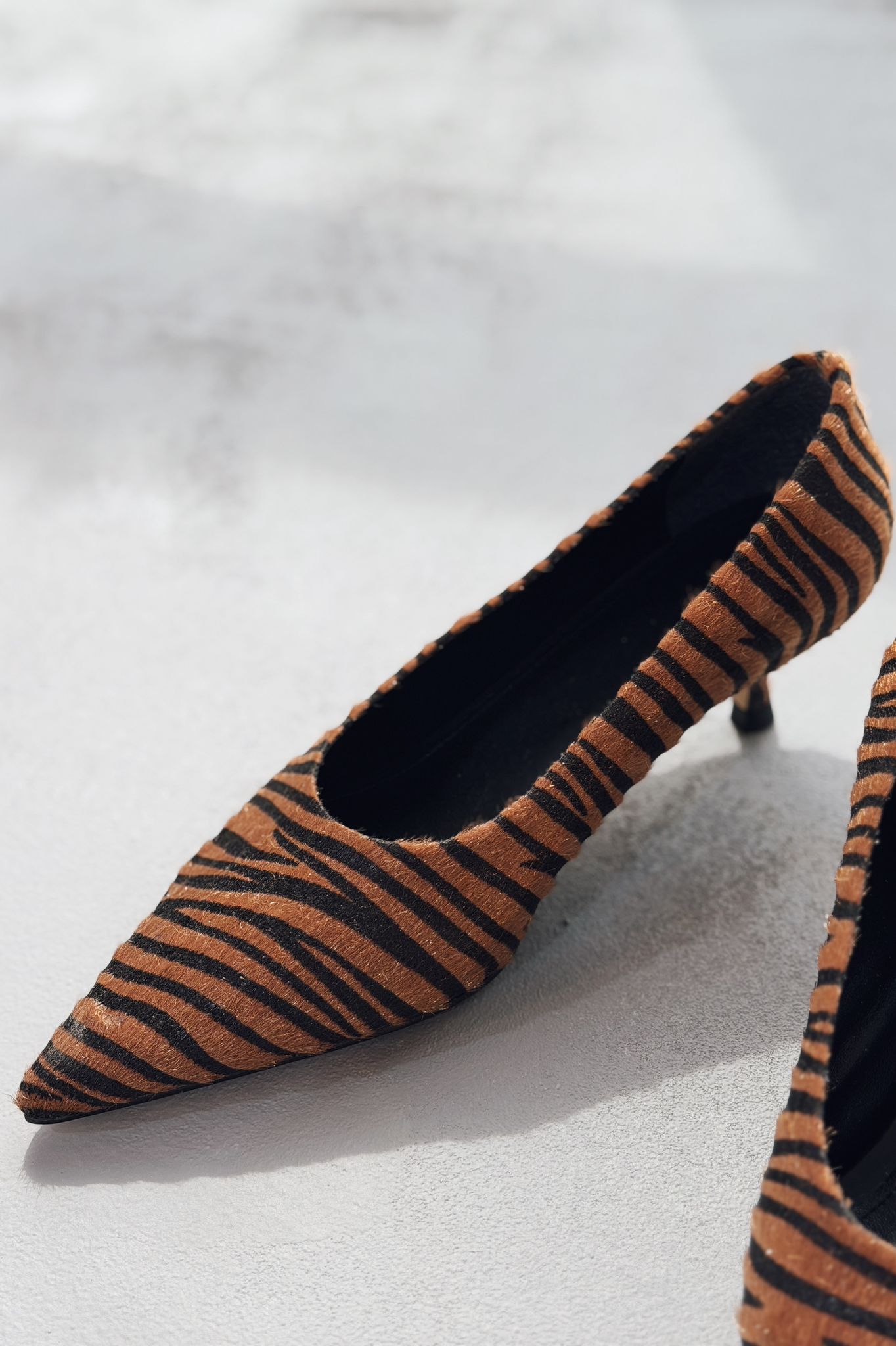 Molven Tan Suede Women's Stilettos