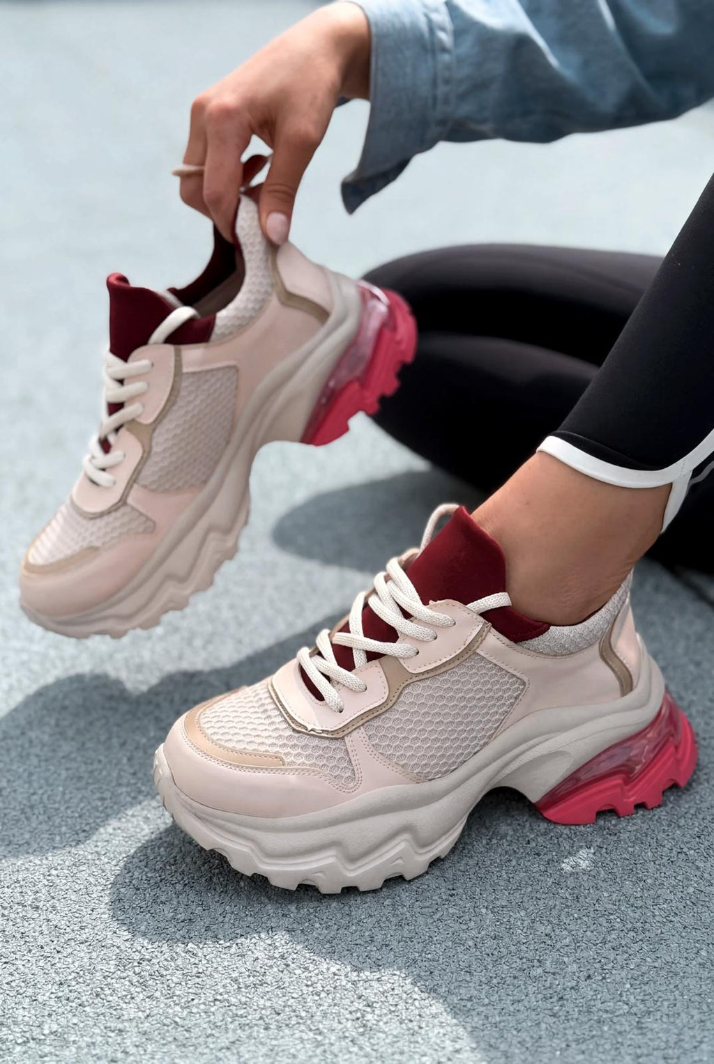 Meris Pink Women's Sneakers