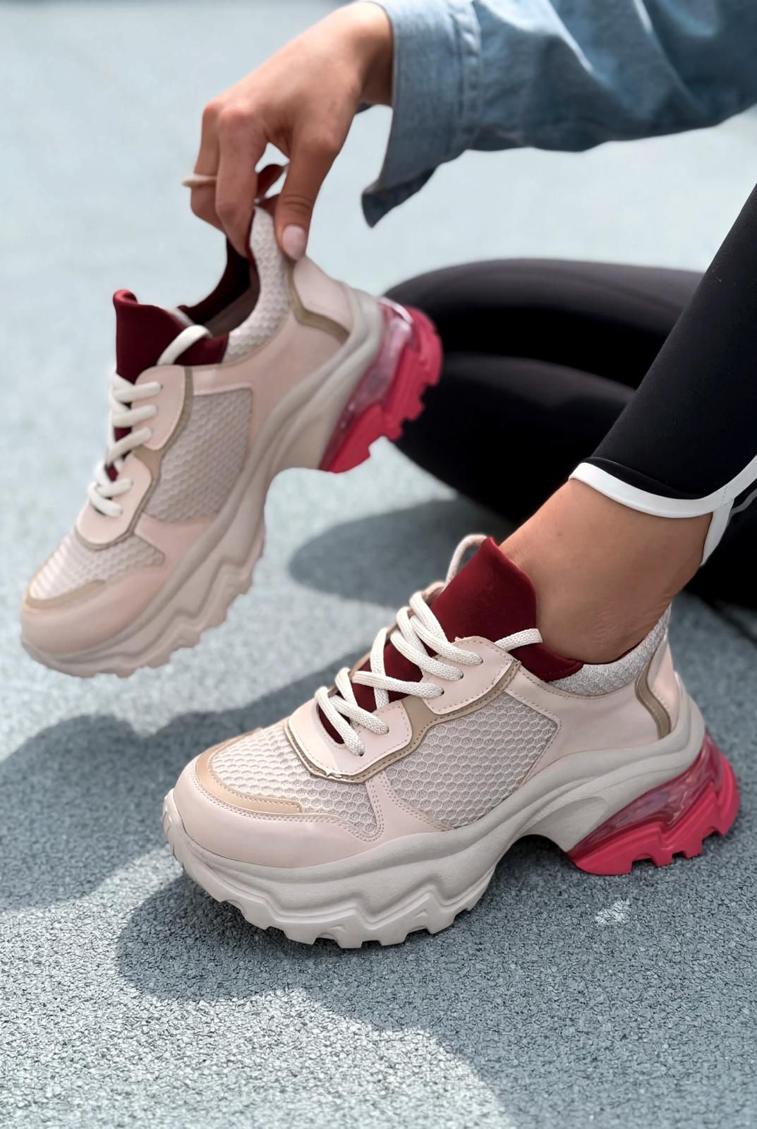 Meris Pink Women's Sneakers
