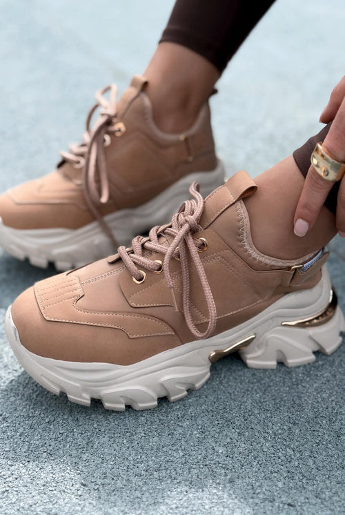 Delorin Beige Women's Sneakers