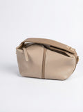 Sior Beige Faux Leather Women's Handbag