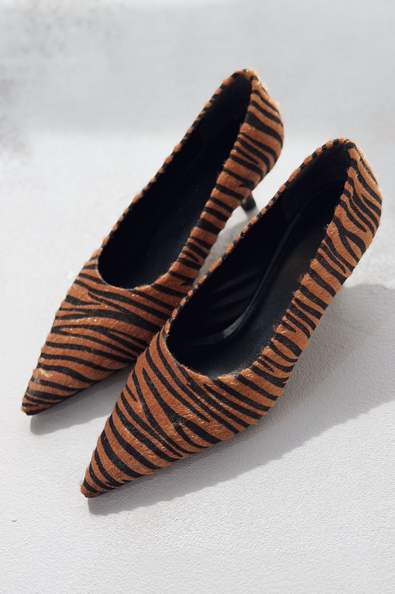 Molven Tan Suede Women's Stilettos