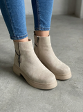 Talvera Beige Suede Women's Boots