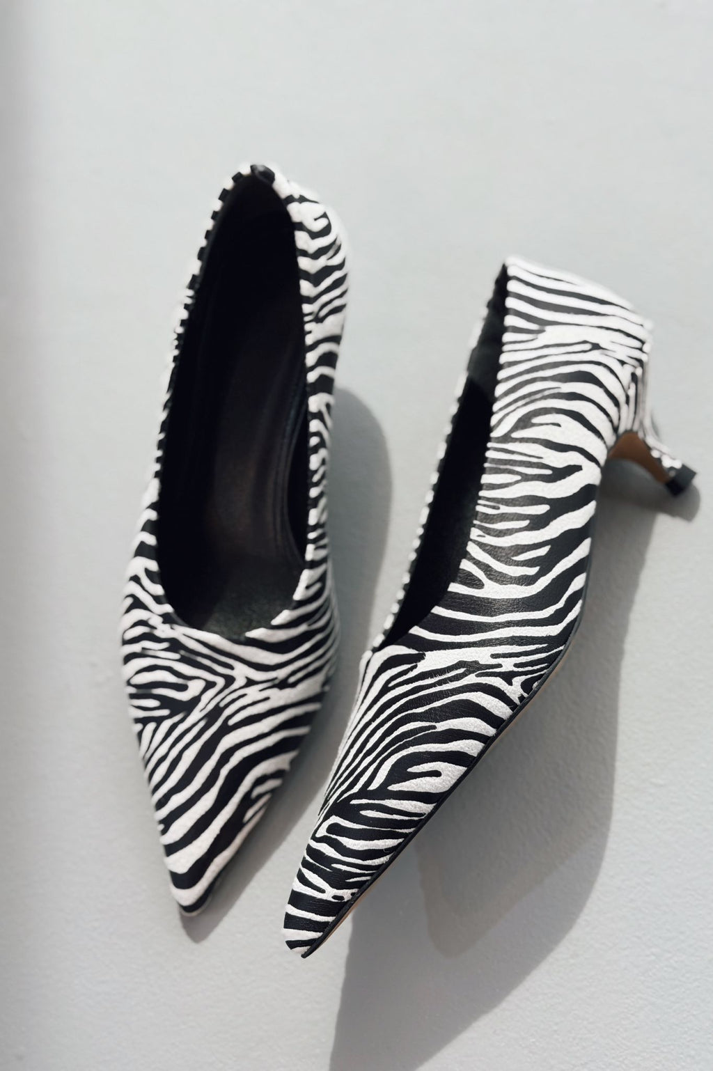 Molven White Faux Leather Women's Stilettos