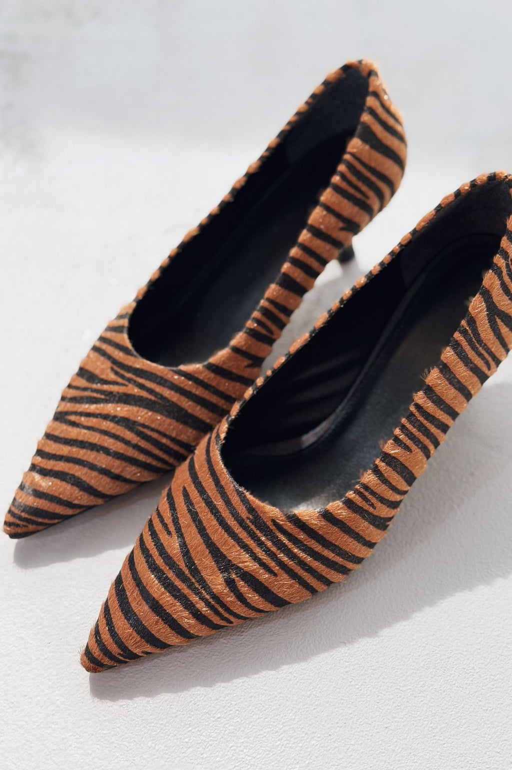 Molven Tan Suede Women's Stilettos