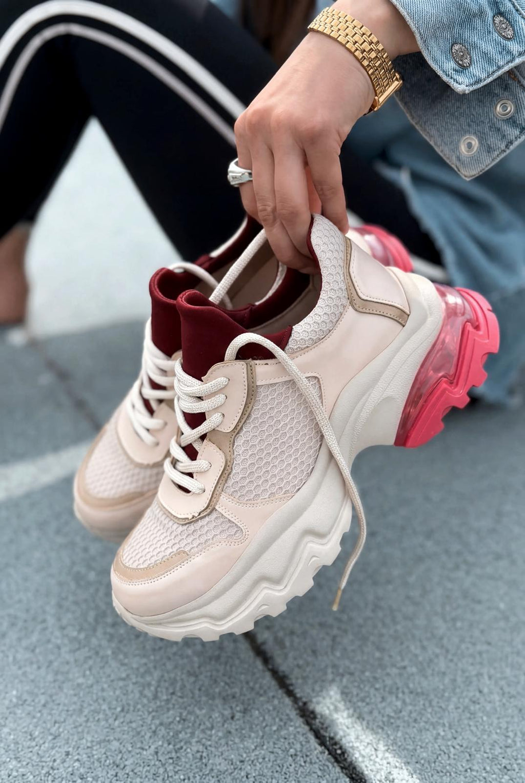 Meris Pink Women's Sneakers
