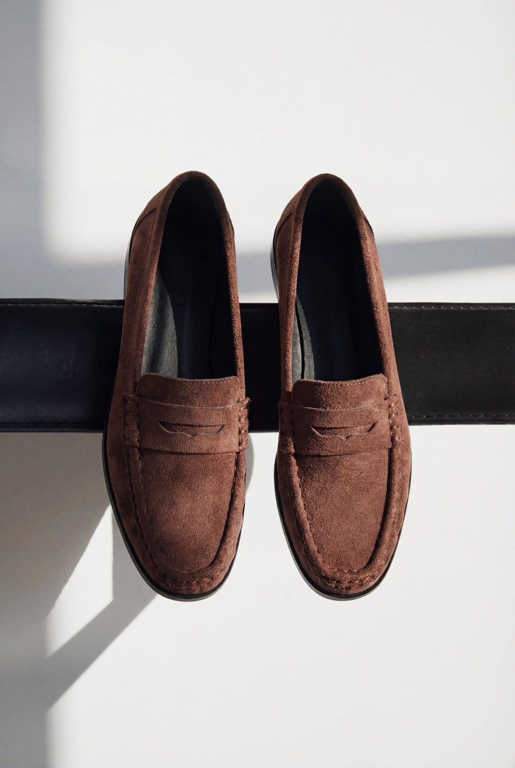 Marcel Dark Brown Suede Women's Loafers