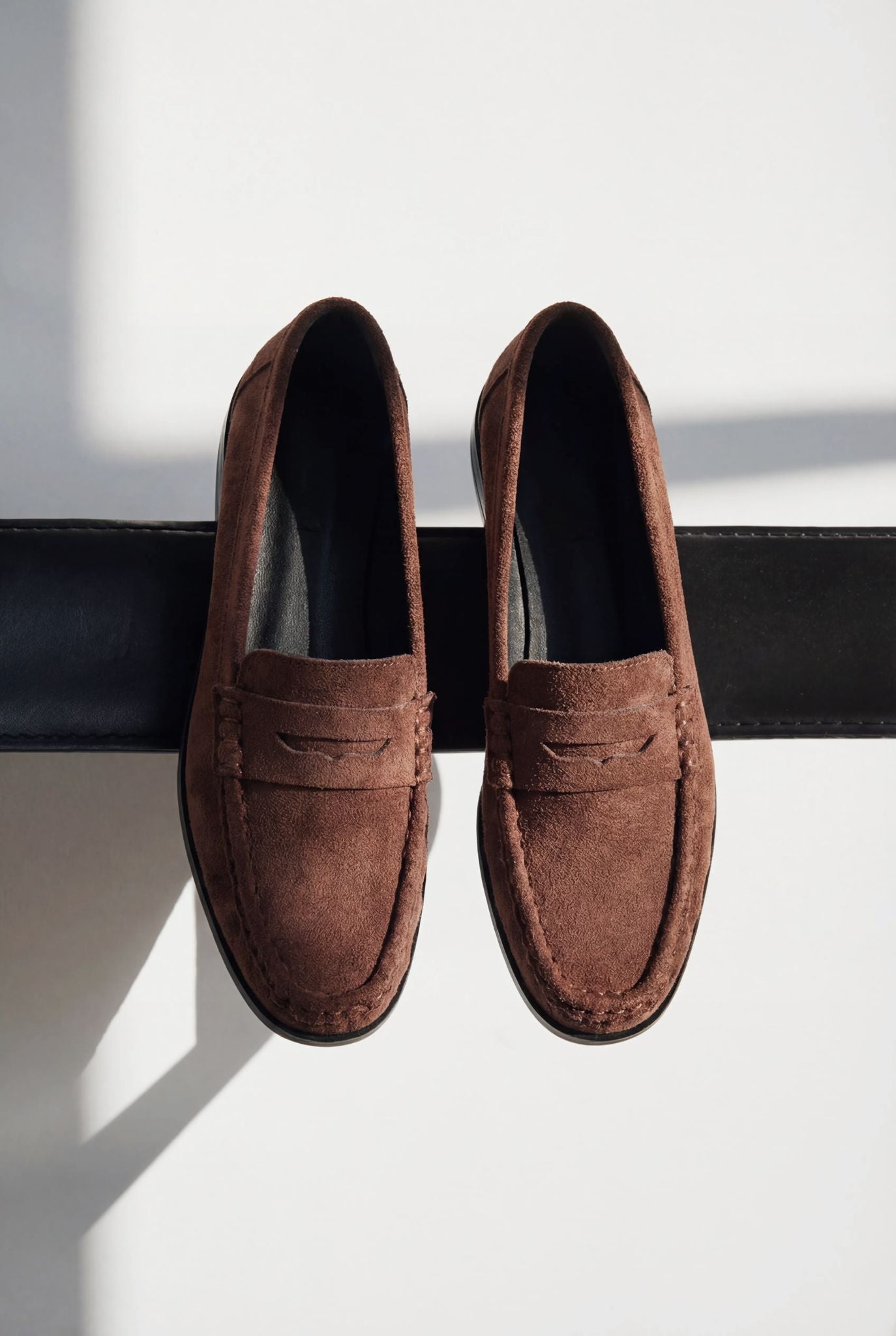 Marcel Dark Brown Suede Women's Loafers